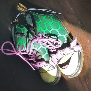 Dr. Martens vintage rare teenage mutant ninja turtles Donnie boots